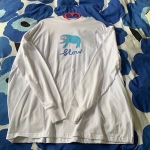 Lazy Oaf sloth long sleeve shirt